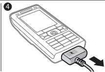 SONY ERICSSON K790A - To charge the battery - 3