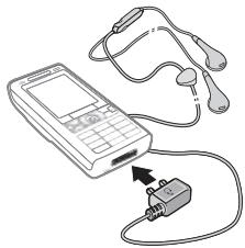 SONY ERICSSON K790A - Stereo Portable Handsfree - 1