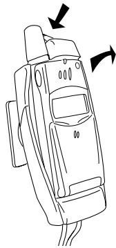 SONY ERICSSON T28S - Placing the Phone in the Vehicle Handsfree - 2