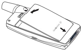 SONY ERICSSON T28S - Attaching the Battery to Your Phone - 1