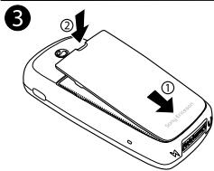 SONY ERICSSON T300 - SIM card and battery information - 3