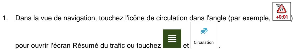 ESSENTIELB EASY ROAD-501 - Vérifier les événements de circulation - 1