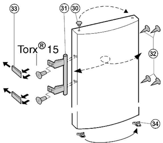 LIEBHERR KPESF 3620 - Transferring the handle - 1
