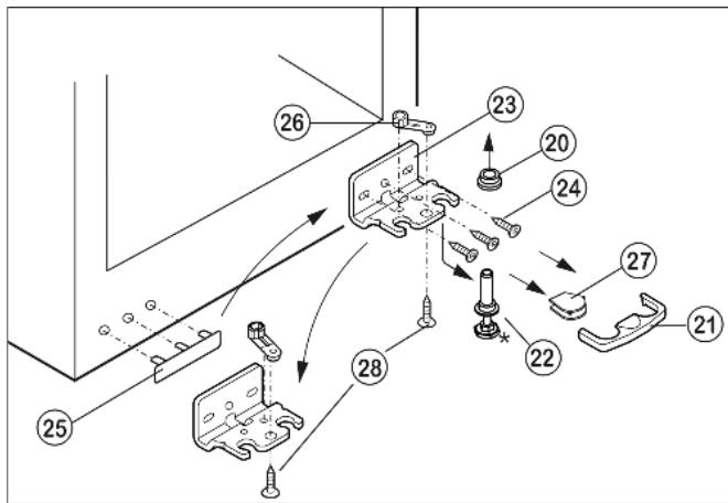 LIEBHERR KPESF 3620 - Changing bearing parts - 1