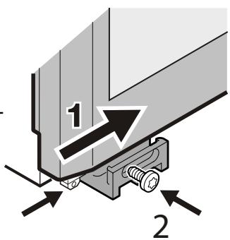 LIEBHERR WK 2927 - Changing over door hinges on glass door appliances - 8