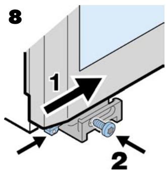 LIEBHERR WK 4676 - Changing over door hinges - 8