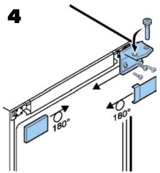 LIEBHERR WK 4676 - Changing over door hinges - 4