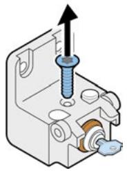 LIEBHERR WK 4676 - Changing over door hinges - 10