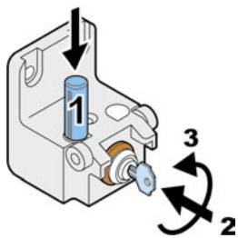 LIEBHERR WK 4676 - Changing over door hinges - 16