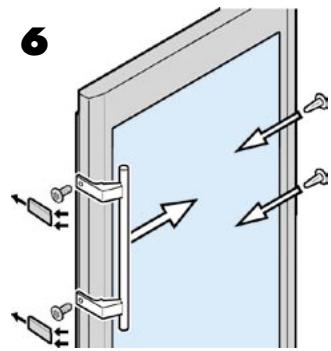 LIEBHERR WKES 4177 - Changing over door hinges - 6