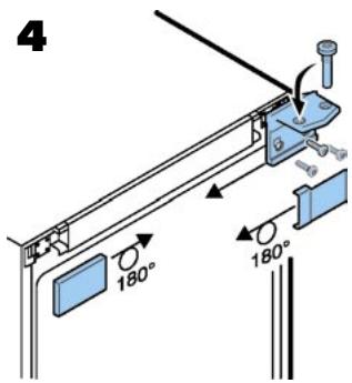 LIEBHERR WKES 4177 - Changing over door hinges - 4
