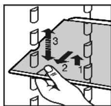 LIEBHERR KB 3610 - Relocating the shelves - 1