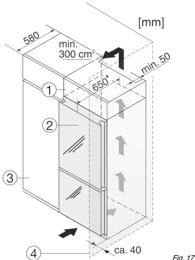 LIEBHERR CBNPGW 3956 PREMIUM BIOFRESH NOFROST - Insertion into a row of kitchen units - 1