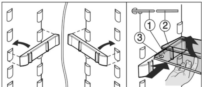 LIEBHERR CBP 3613 COMFORT BIOFRESH - Using the sectioned shelf - 1