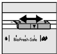 LIEBHERR CBP 4013 COMFORT BIOFRESH - Setting the humidity in the HydroSafe - 1
