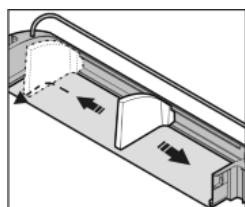 LIEBHERR CP 4023 COMFORT - Removing the bottle holder - 1