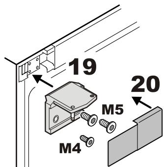 LIEBHERR CP 4613 COMFORT - Changing over door hinges - 9