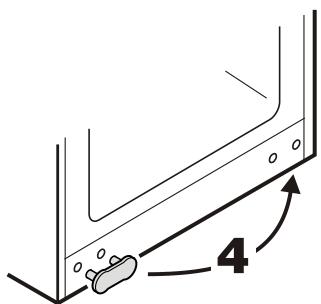 LIEBHERR CP 4613 COMFORT - Changing over door hinges - 2