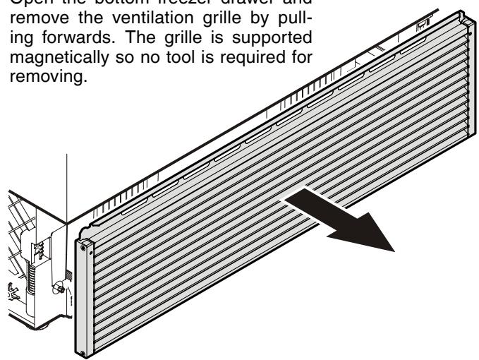 LIEBHERR ECBN 5066 G-1 & ECBN 5066 PREMIUMPLUS BIOFRESH NOFROST - Cleaning the air filter - 1