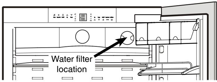 LIEBHERR ECBN 5066 G-1 & ECBN 5066 PREMIUMPLUS BIOFRESH NOFROST - Water filter - 1