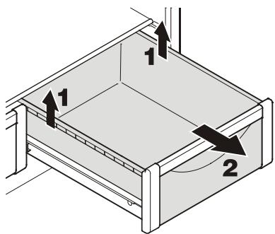 LIEBHERR ECBN 5066 G-1 & ECBN 5066 PREMIUMPLUS BIOFRESH NOFROST - Inserting the BioFresh drawer - 1