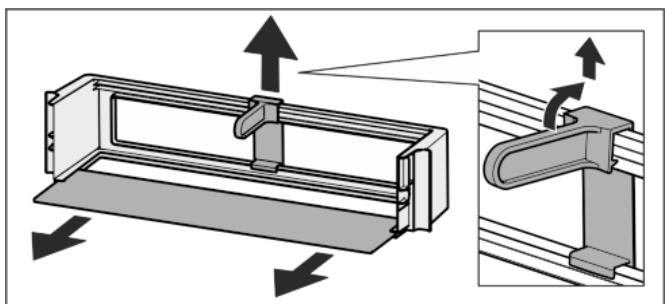 LIEBHERR ICBN 3314 COMFORT BIOFRESH NOFROST - Dismantling door racks - 1