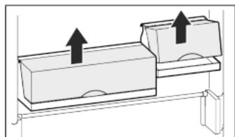 LIEBHERR ICN 3366 PREMIUM NOFROST - Moving the storage rack - 2
