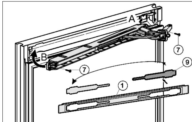 LIEBHERR KBGB 3864 PREMIUM BIOFRESH - Fitting the upper soft stop mechanism - 1