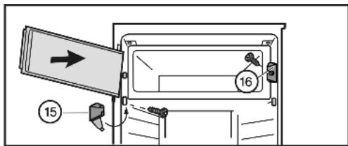 LIEBHERR KBGB 3864 PREMIUM BIOFRESH - Changing the freezer compartment door - 2