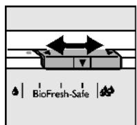 LIEBHERR KBGW 3864 PREMIUM BIOFRESH - Setting the humidity in the HydroSafe - 3