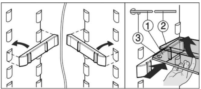 LIEBHERR KBP 3864 PREMIUM BIOFRESH - Using the sectioned shelf - 1