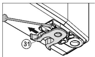 LIEBHERR KBP 3864 PREMIUM BIOFRESH - Transferring the handle - 1