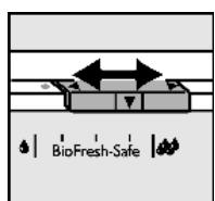 LIEBHERR KBP 3864 PREMIUM BIOFRESH - Setting the humidity in the HydroSafe - 3