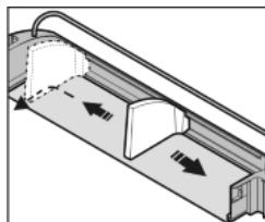 LIEBHERR KP 2620 COMFORT - Removing the bottle holder - 1