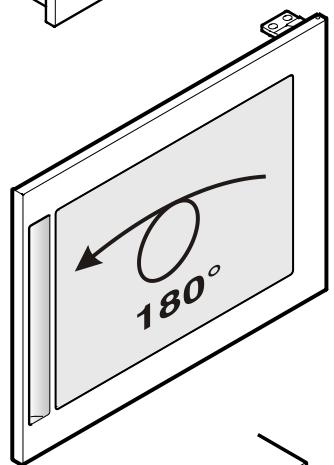 LIEBHERR WKEES 553, WKEES553 - Changing over door hinges - 2