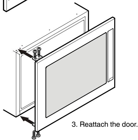 LIEBHERR WKEES 553, WKEES553 - Changing over door hinges - 3