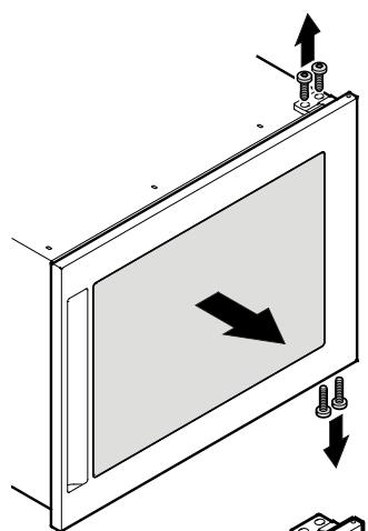 LIEBHERR WKEES 553, WKEES553 - Changing over door hinges - 1