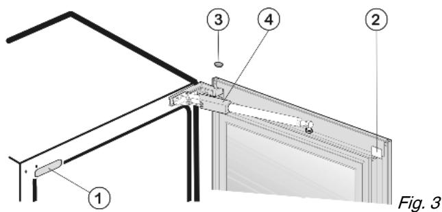 LIEBHERR WTEES 2053 VINIDOR - Removing the door and soft stop mechanism - 1