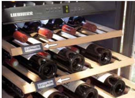 LIEBHERR WTES 1753 VINIDOR - Labels - 1