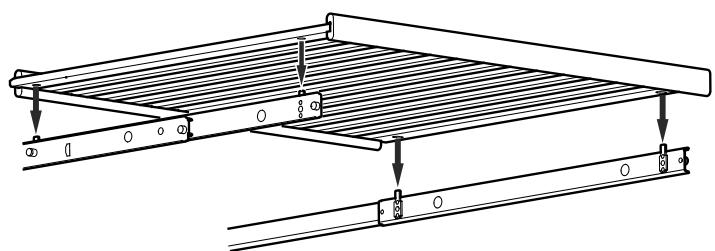 LIEBHERR WTES 5972 VINIDOR - Inserting the wooden shelf - 1