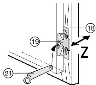LIEBHERR WTI 2050 VINIDOR - Fasten the appliance in the recess with screws: - 7