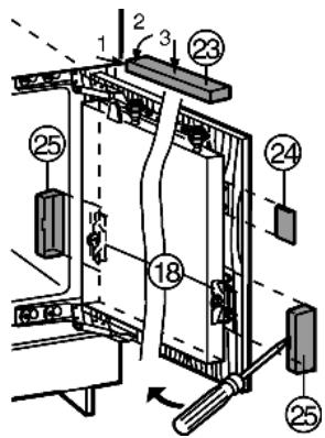 LIEBHERR WTI 2050 VINIDOR - Fasten the appliance in the recess with screws: - 10