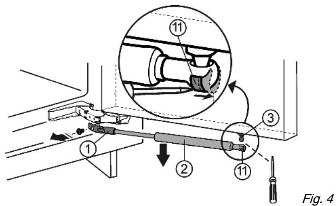 LIEBHERR WTI 2050 VINIDOR - Detach the soft stop mechanism - 1