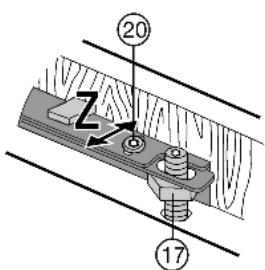 LIEBHERR WTI 2050 VINIDOR - Fasten the appliance in the recess with screws: - 6