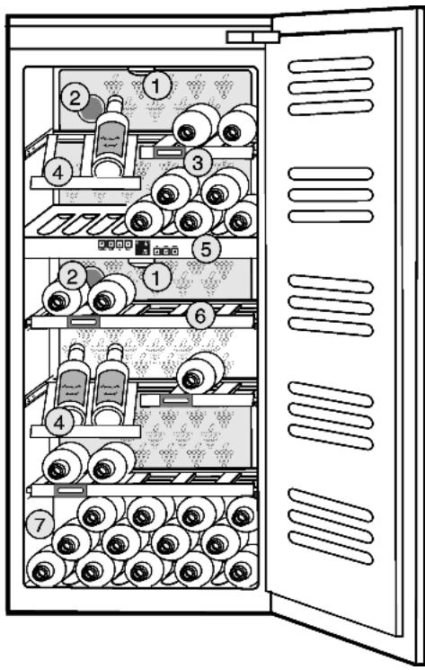 LIEBHERR WTI 2050 VINIDOR - Description of appliance and equipment - 1