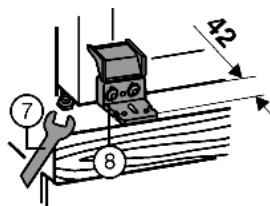 LIEBHERR WTI 2050 VINIDOR - In case of units with (16 mm and 19 mm) door stop components (knobs, sealing lips etc.): - 1
