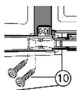 LIEBHERR WTI 2050 VINIDOR - Fasten the appliance in the recess with screws: - 2