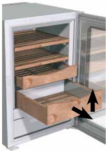 LIEBHERR ZKES 453 HUMIDOR - Spanish cedarwood shelves - 1
