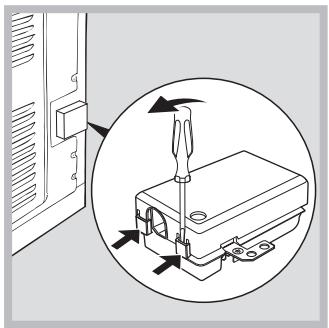 SCHOLTES CI 96I A - Fitting the power supply cable - 1
