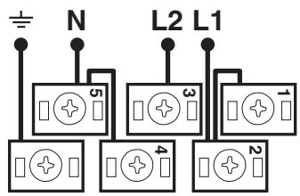 SCHOLTES CI 96I I - 230V ~ H05RR-F 3x4 CEI-UNEL 35363 - 3